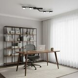  plafonsko svetlo skan 4xGX53/12W/230V crno | Eponuda.com