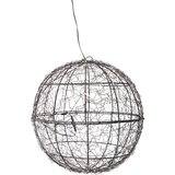  LED Spoljašnja božićna dekoracija 500xLED/230V prečnik 35 cm IP44 topla bela kugla/crna | Eponuda.com