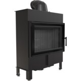 Kratki vgradni kamin LUCY/14/SLIM/BLACK Cene