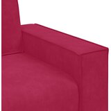  Dvosjed Kauč Vinsko Crvena 180x78x84 cm Baršun | shoptok.hr