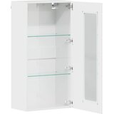  Drveni ormar s pohranom Visoki sjaj bijela 50 x 29 x 100 cm | Eponuda.com