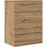 vidaXL Ormarić / Komoda s ladicama s pohranom Umjetnička hrastovina 60 x 39 x 80 cm | shoptok.hr