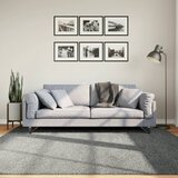 vidaXL Čupavi moderni tepih s visokim vlaknima zeleni 200x200 cm | shoptok.hr