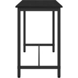  Stol Crni hrast 100 x 50 x 76,5 cm Inženjerska drva i čelik | Eponuda.com