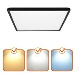  LED plafonsko svetlo za kupatilo NIVERA LED/24W/230V IP54 30x30 cm crno | Eponuda.com