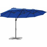  Suncobran Azurnoplava 372 x 198 x 243 cm Poliester i aluminij | Eponuda.ba