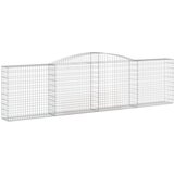  Lučne gabionske košare 6 kom 400x30x100/120cm pocinčano željezo | shoptok.hr