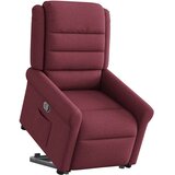  Naslanjač s funkcijo vstajanja vinsko rdeče blago, (21824843) | Shoptok.si