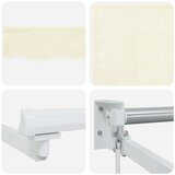  Ručno sklopiva tenda Krema 3 5 x 2 m Poliester s PU premazom - Krem (bijeli okvir) 3 5 x 2 m | shoptok.hr
