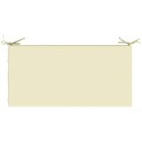  Jastučić za klupu SOEST 100% poliester Krem 60 x 40 x 8 cm | shoptok.hr