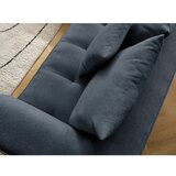 Bobochic Paris Tamno plava kutna garnitura od šenila (s desnim kutom/u obliku slova L) Whesley – | shoptok.hr