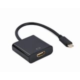  USB adapter Type-C to HDMI adapter 4K@60Hz, 15 cm, black, GEMBIRD, A-CM-HDMIF-04 Cijene