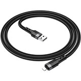  USB kabal BOROFONE BU35 iPhone/lightning Influence charging data cable black, 1,2m, 2,4A | Eponuda.ba