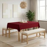  Tkanina za stol 5 kom. Pravokutni Vinska crvena 110 x 140 cm | shoptok.hr