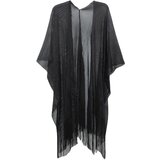 INF Šal iz svilenega bombaža - vsestranski in eleganten Black, (21755530) | Shoptok.si