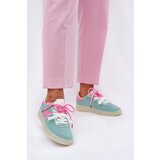 Boto Low Women's Sports Shoes In Leopard Mint Pink Zelevelis | Shoptok.si