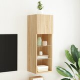 vidaXL TV ormarić s LED svjetlima boja hrasta sonome 30,5x30x90 cm Cijene