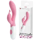MZ2599 pretty love dual rabbit vibrator za g-tačku i klitoris (30 modova)