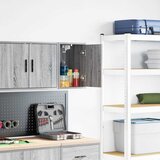 vidaXL Garažni zidni ormar sivi Sonoma izrađeno drvo Cijene