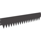  Ograda oko Travnjaka 30 pcs 103 x 20 cm metal Crna | shoptok.hr