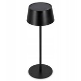  LED prigu&amp;scaron;iva dodirna solarna lampa LED/3W/5V USB 1800 mAh IP44 crna Slike