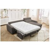 Bobochic Paris siva/rjava raztegljiva kotna sedežna garnitura iz rebrastega žameta (s kotom po izbiri) monaco | Shoptok.si