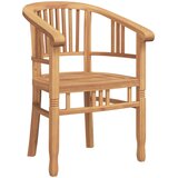  Stolica 2 pcs Smeđa 63 x 58 x 89 cm Čvrsto teak drvo | Eponuda.com