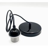  Visilica na sajli HARMA 1xE27/15W/230V, prečnik 30 cm, bela/crna | Eponuda.com