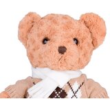  Mekani medvjed teddy u džemperu i šalu, 60 cm | shoptok.hr