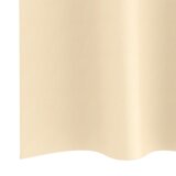 vidaXL Zavese z zavesami 2 pcs krema 245 x 140 cm Poliester | Shoptok.si