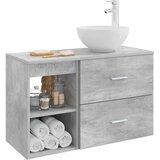  Set namještaja za kupaonicu 2 pcs Betonska siva | shoptok.hr