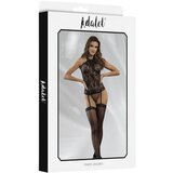 Adalet Nicole - čipkasti mrežasti set - (crna) | shoptok.hr