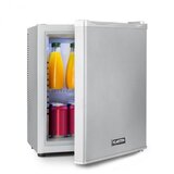 Klarstein Happy Hour 23, minibar, 23 l, 5-15 &deg;C, energijski razred G, tiho delovanje, 23 dB, LED-osvetlitev, srebrna cene