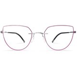  Ženske Dioptrijske naočale Silhouette Purist 5561 MW 55/17 Silver | shoptok.hr