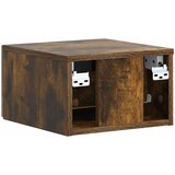  Noćni ormarić za montažu na zid s ladicama 2 pcs Dimljeni hrast | shoptok.hr
