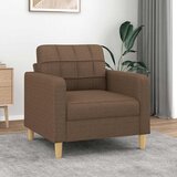  Fotelja smeđa 60 cm od tkanine | shoptok.hr