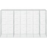  Gabion s žicom debljine 5 mm i mrežom 10x10 cm 350x100x200 cm Slike