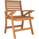  5-dijelni vrtni blagovaonski set od masivnog bagremovog drva Smeđa Dužina stola 150 cm | shoptok.hr