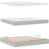  s od storage Svijetlo siva 200 x 200 cm Baršun | shoptok.hr