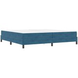  Krevet s opruga kutije Tamno plava 200 x 200 cm tkanina | shoptok.hr