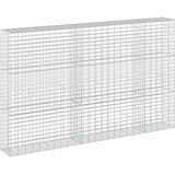  Gabion s žicom debljine 3,5 mm i mrežom 5x10 cm 250x30x150 cm Slike