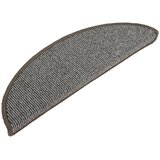  Prostirke za stepenice 15 kom 56x17x3 cm sive poluokrugle | shoptok.hr