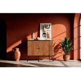 MOME Komoda od masivnog manga u prirodnoj boji 110x90x40 cm Curve – | shoptok.hr