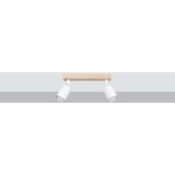  Sollux SL.1286 - Reflektor VERDO 2xGU10/10W/230V, bela | Eponuda.com