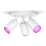 Philips - LED RGBW prigušiva spot svetiljka Hue FUGATO 3xGU10/4,2W/230V bela | Eponuda.com