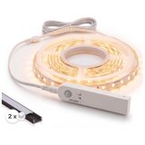  KOMPLET 1x LED traka sa senzorom FLEX LED/3,6W/4xAA 2 m + 2x ugradni profil 1 m Cene
