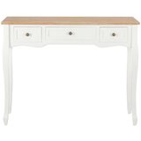 3 280044 Dressing Console Table with Drawers White | shoptok.hr