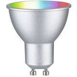 PAULMANN LED Smart žarulja (GU10, Može se prigušiti, RGBW, 350 lm, 4,8 W, Krom) | shoptok.hr
