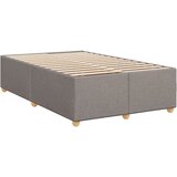  Krevet s oprugama i madracem smeđesivi 120 x 200 cm od tkanine | shoptok.hr