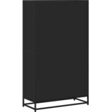  Polica za knjige crna 80,5x35x139 cm izrađeno drvo | Eponuda.ba